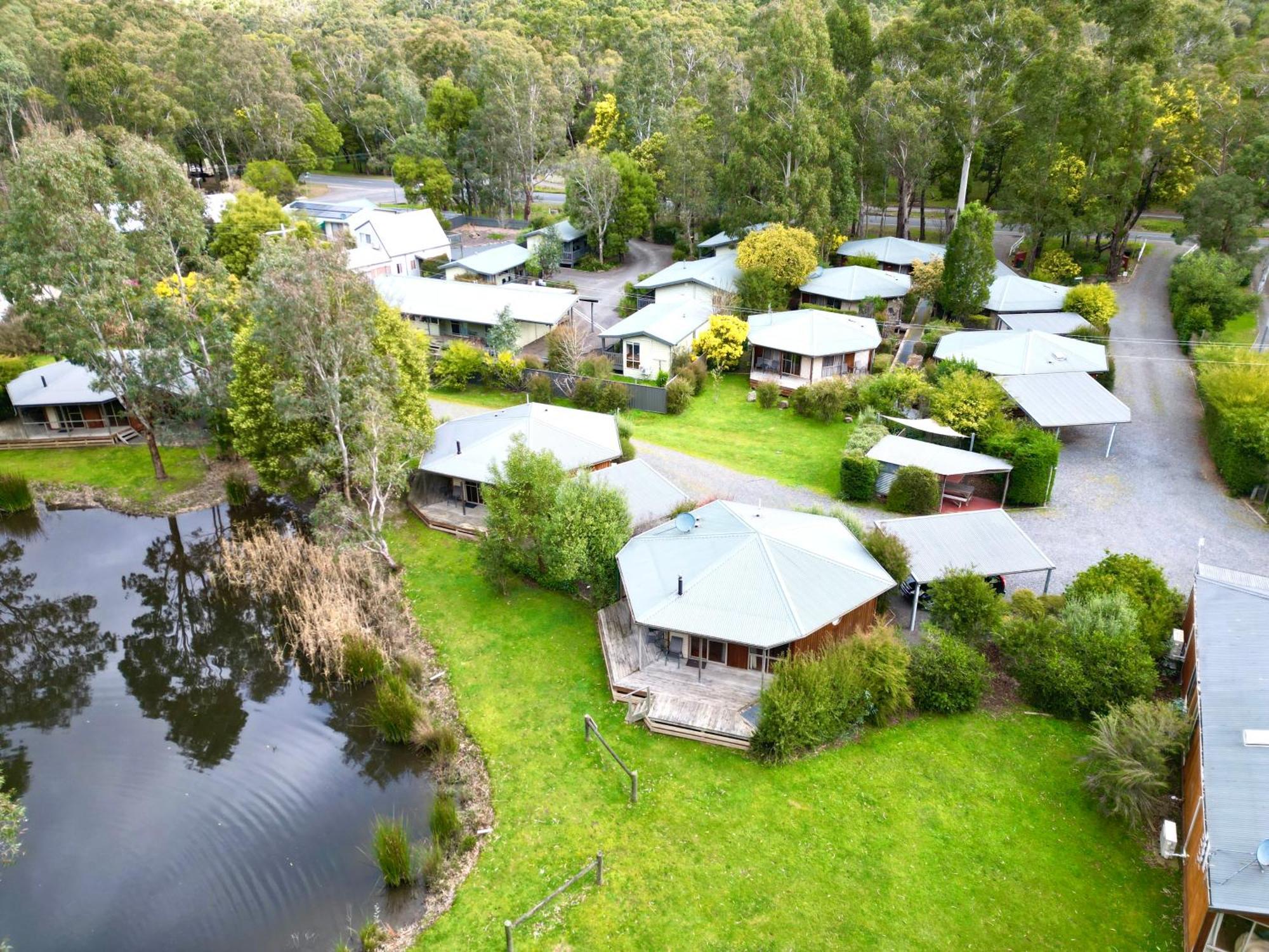 Villa Grampians Chalets Halls Gap Exterior foto